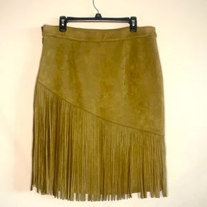 Skirt with Fringe